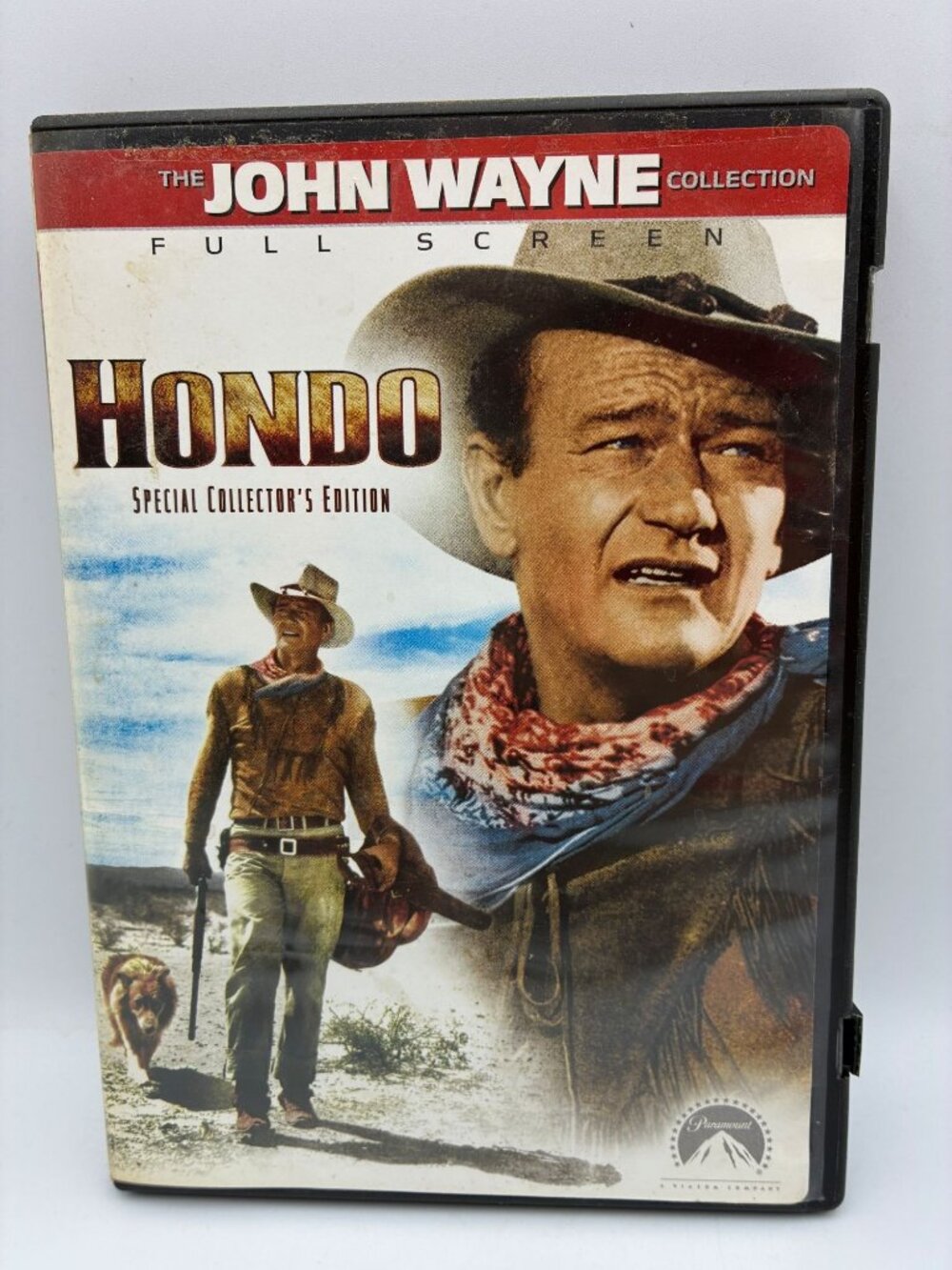 John Wayne Hondo Full Screen Special Collectors DVD Paramount 1953 Western